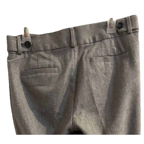 Banana Republic Women’s Dress Pants Sz 10 Gray Martin Fit Stretch Wool Lined - Picture 4 of 5
